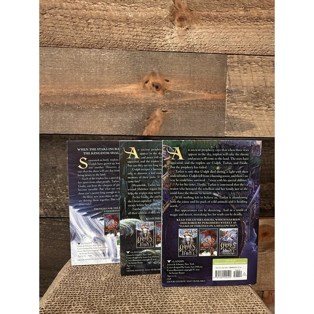 Crown of Three Epic Collection Books 1-3 Crown of Three; The‎ Lost, Kingdom